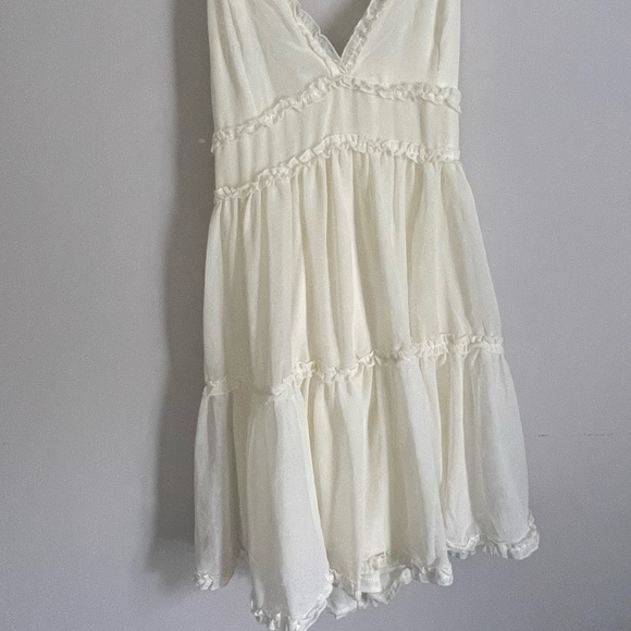 Dainty White Summer Dress - Picture 2 of 5